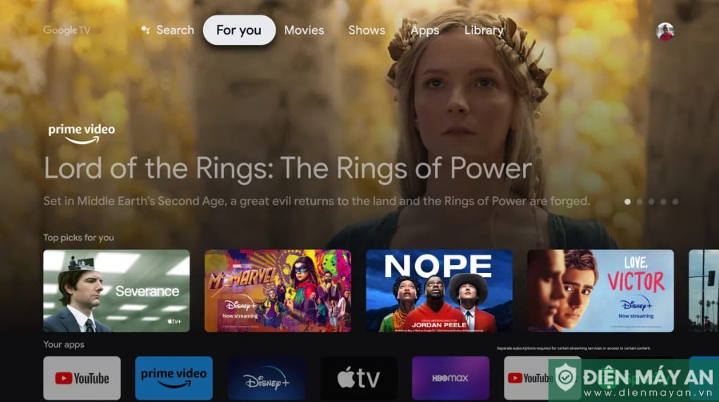 Google Tivi QLED TCL AI 4K 75 inch 75P7K